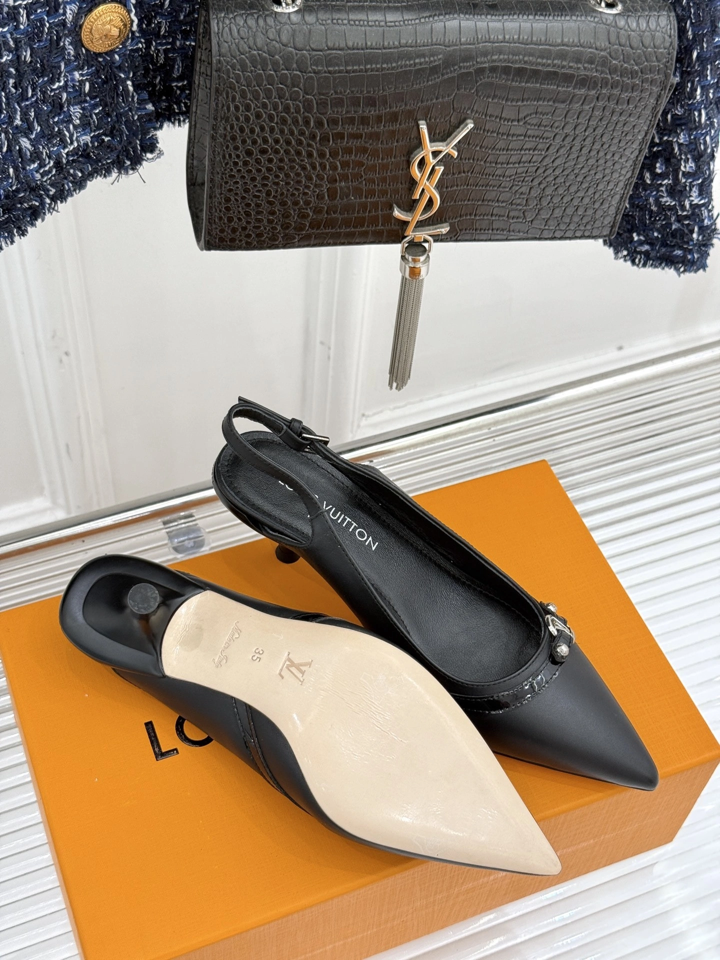 COCO-- 8V 1AGZIA Heel height：5.5CM Calfskin sheepskin item:E-X158C1827